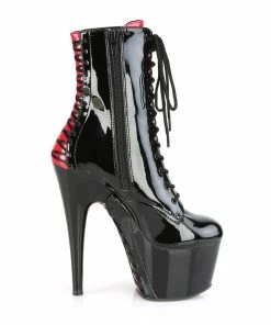 Pleaser Shoes By Pleaser USA ADORE-1020FH Corset Platform 7 Inch Exotic Dancer Boot