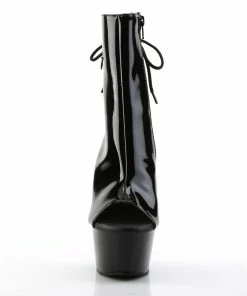 Pleaser Shoes By Pleaser USA Booties And Ankle High Boots ASPIRE-1018 Pleaser Shoes Open Toe Pole Dancing Boots