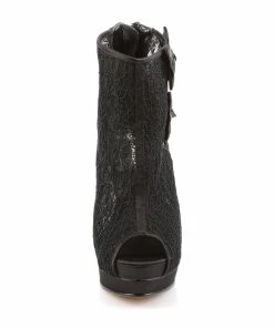 Fabulicious Shoes By Pleaser USA BELLA-28 Sexy Lace Platform Booties