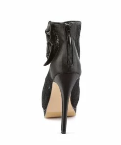 Fabulicious Shoes By Pleaser USA BELLA-28 Sexy Lace Platform Booties