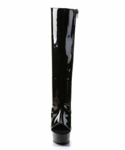 Pleaser Shoes By Pleaser USA DELIGHT-2018 Pleaser Shoes Open Toe Platform Pole Dancing Shoe