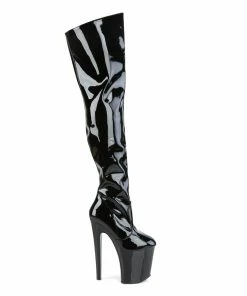 Pleaser Shoes By Pleaser USA XTREME-3010 Pleaser Shoes Exotic Dancer Thigh High Boots