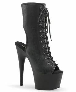Pleaser Shoes By Pleaser USA ADORE-1016 Pleaser Shoes Peep Toe Platform Stripper Boots
