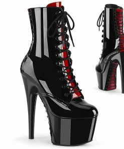Pleaser Shoes By Pleaser USA ADORE-1020FH Corset Platform 7 Inch Exotic Dancer Boot