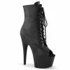 Pleaser Shoes By Pleaser USA Booties And Ankle High Boots ADORE-1021 Pleaser Shoes Vegan Leather Pole Dancing Boot