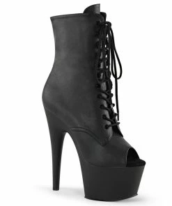 Pleaser Shoes By Pleaser USA Booties And Ankle High Boots ADORE-1021 Pleaser Shoes Vegan Leather Pole Dancing Boot