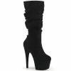 Pleaser Shoes By Pleaser USA ADORE-1061 Pleaser Shoes Slouch Mid Calf Platform Boot Knee High And Mid Calf Boots