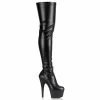 Pleaser Shoes By Pleaser USA Thigh High Boots ADORE-3000 Pleaser Shoes Stiletto Thigh High Platform Sexy Boots