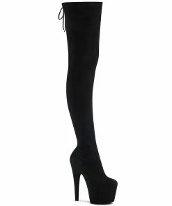 Pleaser Shoes By Pleaser USA ADORE-3008 Pleaser Shoes Sexy Thigh High Stripper Boot Thigh High Boots