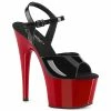 7 Inch Heels ADORE-709 Pleaser Shoes Two Tone Stripper Shoes
