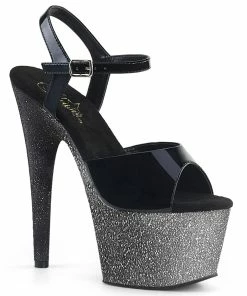 Pleaser Shoes By Pleaser USA 7 Inch Heels ADORE-709OMBRE Glittery Platform Stripper Shoe