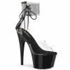 Pleaser Shoes By Pleaser USA ADORE-724RS Rhinestone Cuff Platform Stripper Shoe