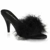Fabulicious Shoes By Pleaser USA AMOUR-03 Fabulicious Shoes Sexy Marabou Slippers