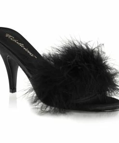 Fabulicious Shoes By Pleaser USA AMOUR-03 Fabulicious Shoes Sexy Marabou Slippers