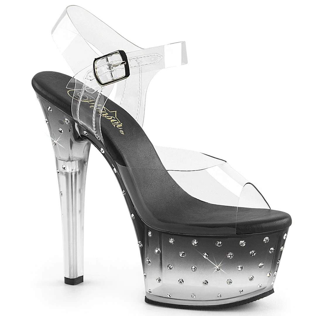 Best reviews of β Pleaser Shoes By Pleaser USA ASPIRE-608STD Pleaser Shoes Black Tinted Rhinestone Comfortable Stripper Shoe 6 Inch π₯ Heels β€οΈ 1 Pleaser Shoes By Pleaser USA ASPIRE-608STD Pleaser Shoes Black Tinted Rhinestone Comfortable Stripper Shoe 6 Inch Heels