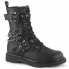 BOLT-250 Demonia Shoes Chain And Grommet Combat Boot Unisex Demonia Footwear