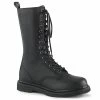Unisex Demonia Footwear BOLT-300 Demonia Shoes 14 Eyelet Combat Boots