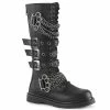 Unisex Demonia Footwear BOLT-450 Demonia Shoes Vegan 20 Eyelet Punk Combat Boots