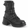 Demonia Shoes BRATTY-118 Demonia Shoe Gohtic Combat Boot