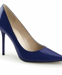 Pleaser Shoes By Pleaser USA CLASSIQUE-20 Pleaser Shoes Sexy 4 Inch Patent Heels Sexy Pumps
