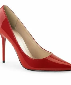 Pleaser Shoes By Pleaser USA CLASSIQUE-20 Pleaser Shoes Sexy 4 Inch Patent Heels Sexy Pumps
