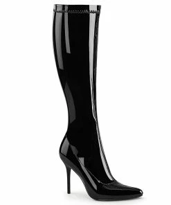 Pleaser Shoes By Pleaser USA Halloween Costume Footwear CLASSIQUE-2000 Pleaser Shoes Knee High Sexy Boot