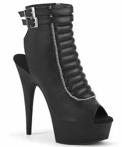 Pleaser Shoes By Pleaser USA DELIGHT-600-18 Pleaser Shoes Platform Sexy Bootie Booties And Ankle High Boots