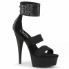 Pleaser Shoes By Pleaser USA DELIGHT-672 Pleaser Shoes Platform Sexy High Heel Sandal 6 Inch Heels
