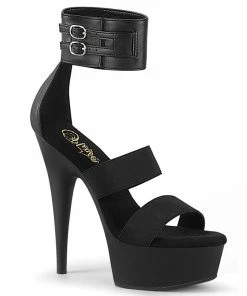 Pleaser Shoes By Pleaser USA DELIGHT-672 Pleaser Shoes Platform Sexy High Heel Sandal 6 Inch Heels
