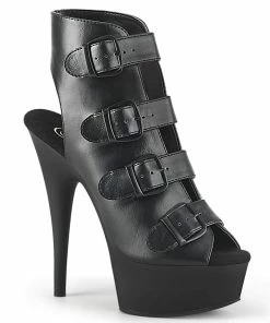 Pleaser Shoes By Pleaser USA DELIGHT-683 Pleaser Shoes Clearance Platform Bootie