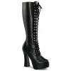 Pleaser Shoes By Pleaser USA ELECTRA-2020 Pleaser Shoes Sexy Platform Knee Boot