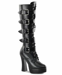 Pleaser Shoes By Pleaser USA ELECTRA-2042 Pleaser Shoes Platform Knee High Boots