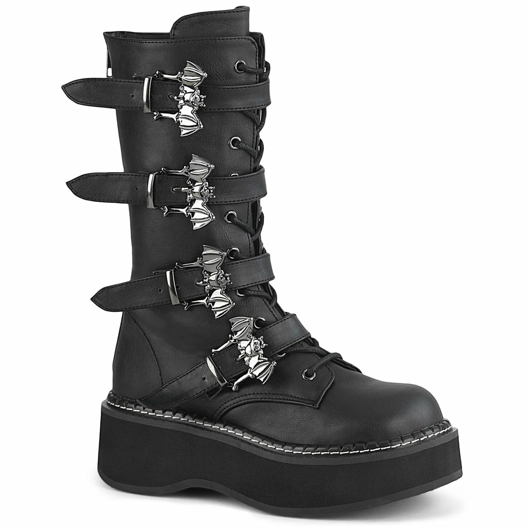 Deals π₯° Demonia Shoes EMILY-322 Demonia Boots Black Vegan Gothic Boots Women's Demonia Footwear π₯° 1 Demonia Shoes EMILY-322 Demonia Boots Black Vegan Gothic Boots Women's Demonia Footwear
