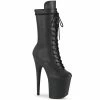 Pleaser Shoes By Pleaser USA FLAMINGO-1050WR Mid Calf Vegan Platform Stripper Boot Knee High And Mid Calf Boots