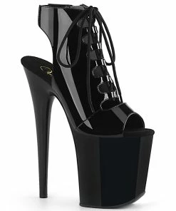 Pleaser Shoes By Pleaser USA Booties And Ankle High Boots FLAMINGO-800-20 Pleaser Shoes Platform Lap Dancing Boot