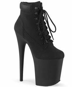 Pleaser Shoes By Pleaser USA FLAMINGO-800TL-02 Pleaser Shoes 8 Inch Heel Platform Exotic Dancer Boot