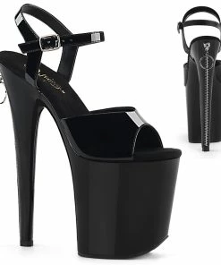 Pleaser Shoes By Pleaser USA FLAMINGO-809Z Pleaser Shoes Clearance Sale Zipper Heel Exotic Dancer Shoe