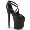 Pleaser Shoes By Pleaser USA 8 Inch Heels FLAMINGO-821 Pleaser Shoes Strappy Exotic Dancer Pump