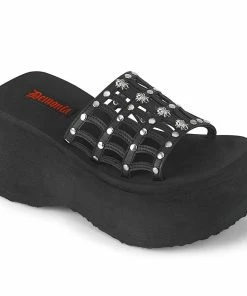 FUNN-13 Demonia Shoes Gothic Platform Sandals