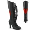 Women's Demonia Footwear GLAM-243 Demonia Shoes Gothic Boot
