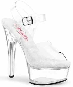 Pleaser Shoes By Pleaser USA GLEAM-608 Pleaser Shoe Comfort Width Pole Dancing Shoe