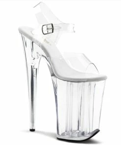 Pleaser Shoes By Pleaser USA INFINITY-908 Pleaser Shoes Clear Extremely Sexy High Heels