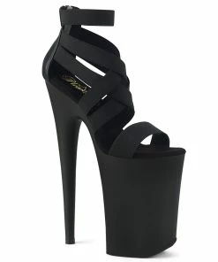 Pleaser Shoes By Pleaser USA INFINITY-969 Pleaser Shoes Strappy High Heel Sandal