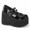 KERA-08 Demonia Shoes Platform Gothic Maryjane Women's Demonia Footwear