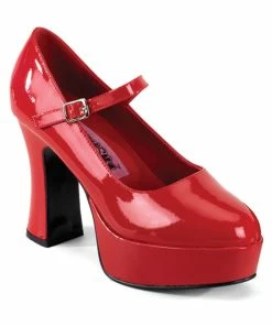 Funtasma Costume Footwear MARYJANE-50 Funtasma Shoes Red School Girl Halloween Costume Halloween Costume Footwear