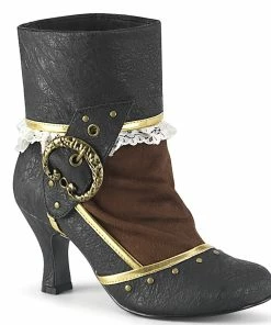 Funtasma Costume Footwear MATEY-115 Funtasma Shoes Halloween Costume Pirate Bootie Halloween Costume Footwear
