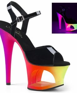 Pleaser Shoes By Pleaser USA MOON-709UV Pleaser Shoes Clearance Stripper Shoe