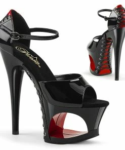 Pleaser Shoes By Pleaser USA 7 Inch Heels MOON-760FH Pleaser Shoes Platform Stripper Shoes