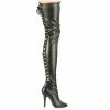 Pleaser Shoes By Pleaser USA Thigh High Boots SEDUCE-3063 Pleaser Shoes Sexy Thigh High Boot