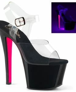 Pleaser Shoes By Pleaser USA SKY-308TT Pleaser Shoes Platform Stripper Shoes